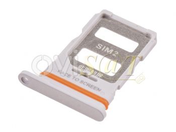 Bandeja SIM plateada (moonlight silver) para Xiaomi Pocoe F4, 21121210G